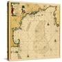1684, Connecticut, Maine, Massachusetts, New Hampshire, Rhode Island, Vermont-null-Stretched Canvas