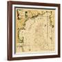 1684, Connecticut, Maine, Massachusetts, New Hampshire, Rhode Island, Vermont-null-Framed Giclee Print