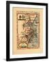 1686, Connecticut, Greenland, Maine, Massachusetts, New Brunswick, New Hampshire-null-Framed Giclee Print