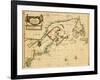 1687, Connecticut, Maine, Maryland, Massachusetts, New Brunswick, New Hampshire, New Jersey-null-Framed Giclee Print