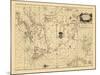 1689, A Chart of ye North part of/AMERICA./For Hudsons Bay Comonly called ye/NORTH WEST PASSAGE-null-Mounted Giclee Print