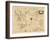 1689, A Chart of ye North part of/AMERICA./For Hudsons Bay Comonly called ye/NORTH WEST PASSAGE-null-Framed Giclee Print