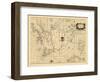 1689, A Chart of ye North part of/AMERICA./For Hudsons Bay Comonly called ye/NORTH WEST PASSAGE-null-Framed Giclee Print