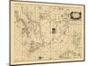 1689, A Chart of ye North part of/AMERICA./For Hudsons Bay Comonly called ye/NORTH WEST PASSAGE-null-Mounted Giclee Print