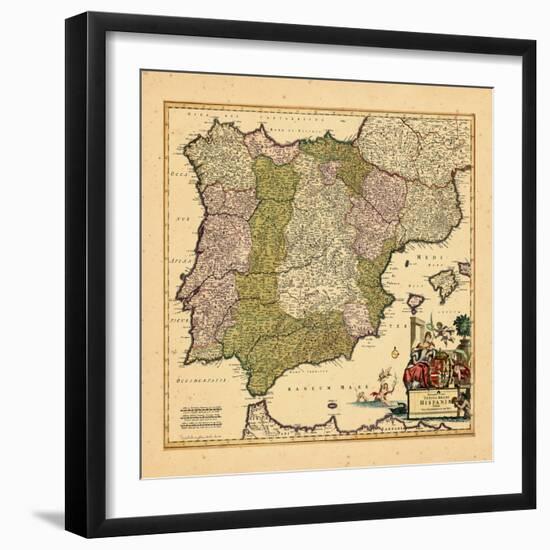 1689, Portugal, Spain-null-Framed Giclee Print