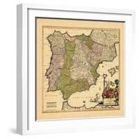 1689, Portugal, Spain-null-Framed Giclee Print