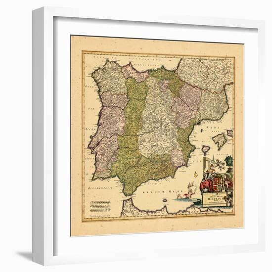 1689, Portugal, Spain-null-Framed Giclee Print