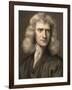 1689 Sir Isaac Newton Portrait Young-Paul Stewart-Framed Photographic Print