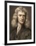 1689 Sir Isaac Newton Portrait Young-Paul Stewart-Framed Photographic Print