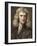 1689 Sir Isaac Newton Portrait Young-Paul Stewart-Framed Photographic Print