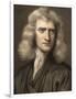 1689 Sir Isaac Newton Portrait Young-Paul Stewart-Framed Photographic Print