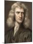 1689 Sir Isaac Newton Portrait Young-Paul Stewart-Mounted Photographic Print