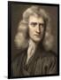 1689 Sir Isaac Newton Portrait Young-Paul Stewart-Framed Photographic Print