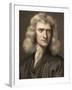 1689 Sir Isaac Newton Portrait Young-Paul Stewart-Framed Photographic Print