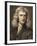 1689 Sir Isaac Newton Portrait Young-Paul Stewart-Framed Photographic Print