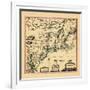 1694, Connecticut, Maine, Maryland, Massachusetts, New Hampshire, New Jersey, New York-null-Framed Giclee Print