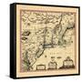 1694, Connecticut, Maine, Maryland, Massachusetts, New Hampshire, New Jersey, New York-null-Framed Stretched Canvas