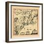 1694, Connecticut, Maine, Maryland, Massachusetts, New Hampshire, New Jersey, New York-null-Framed Giclee Print