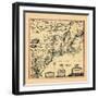 1694, Connecticut, Maine, Maryland, Massachusetts, New Hampshire, New Jersey, New York-null-Framed Giclee Print