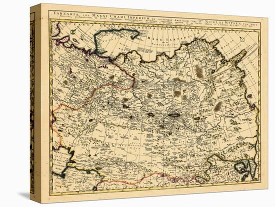 1699, China, Russia, Asia-null-Stretched Canvas