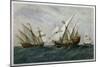 16th Century Caravels-Rafael Monleon Y Torres-Mounted Giclee Print