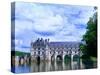 16th Century Castle on the River Cher, Chateau de Chenonceau, Loire Valley, France-Jim Zuckerman-Stretched Canvas