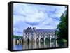 16th Century Castle on the River Cher, Chateau de Chenonceau, Loire Valley, France-Jim Zuckerman-Framed Stretched Canvas