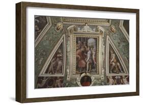 16th Century Fresco, Room of Cosimo Il Vecchio, Palazzo Vecchio, Florence, Italy, 16th Century-null-Framed Giclee Print