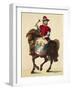 16th Century German Drummer Wearing Colors of Bavaria, 1842-null-Framed Giclee Print