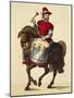 16th Century German Drummer Wearing Colors of Bavaria, 1842-null-Mounted Giclee Print