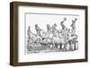 16th Century German Woodcut Print-CCI Archives-Framed Premium Photographic Print