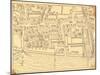 16Th Century Map of London-null-Mounted Giclee Print