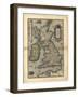 16th Century Map of the British Isles-Library of Congress-Framed Photographic Print