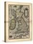 16th Century Map of the British Isles-Library of Congress-Stretched Canvas