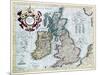 16th Century Map of the British Isles-Georgette Douwma-Mounted Photographic Print