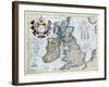 16th Century Map of the British Isles-Georgette Douwma-Framed Photographic Print