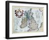 16th Century Map of the British Isles-Georgette Douwma-Framed Photographic Print