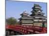 16th Century Matsumoto Castle, Mostly Original Construction and National Treasure of Japan, Nagano-null-Mounted Photographic Print