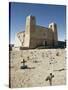 16th Century Mission San Estevan Del Rey, Acoma Pueblo, New Mexico, USA-Walter Rawlings-Stretched Canvas