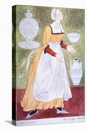 16Th Century Nurse-Warja Honegger-Lavater-Stretched Canvas