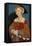 16th century oil painting of Jane Seymour, Queen of England.-Vernon Lewis Gallery-Framed Stretched Canvas