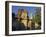 16th Century Ornamental Fountain in the Plaza Santa Maria at Sunrise, Baeza, Jaen, Andalucia, Spain-Tomlinson Ruth-Framed Photographic Print