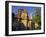 16th Century Ornamental Fountain in the Plaza Santa Maria at Sunrise, Baeza, Jaen, Andalucia, Spain-Tomlinson Ruth-Framed Photographic Print