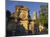 16th Century Ornamental Fountain in the Plaza Santa Maria at Sunrise, Baeza, Jaen, Andalucia, Spain-Tomlinson Ruth-Mounted Photographic Print