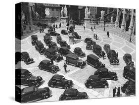 16th Century Piazza Del Campidoglio During Fascists' Celeb. of 4th Anniversary of talian Empire-Carl Mydans-Stretched Canvas