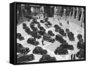 16th Century Piazza Del Campidoglio During Fascists' Celeb. of 4th Anniversary of talian Empire-Carl Mydans-Framed Stretched Canvas