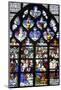 16th-century stained glass windows set in the north wall of Saint Joan of Arc's church, Rouen-Godong-Mounted Photographic Print