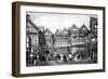 16th Century Timberwork at Little Moreton, 1925-Joseph Nash-Framed Giclee Print