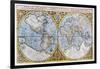 16th Century World Map-Georgette Douwma-Framed Photographic Print