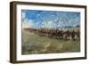 16th Lancers Advancing at Gallop, 1898-Edward Matthew Hale-Framed Giclee Print